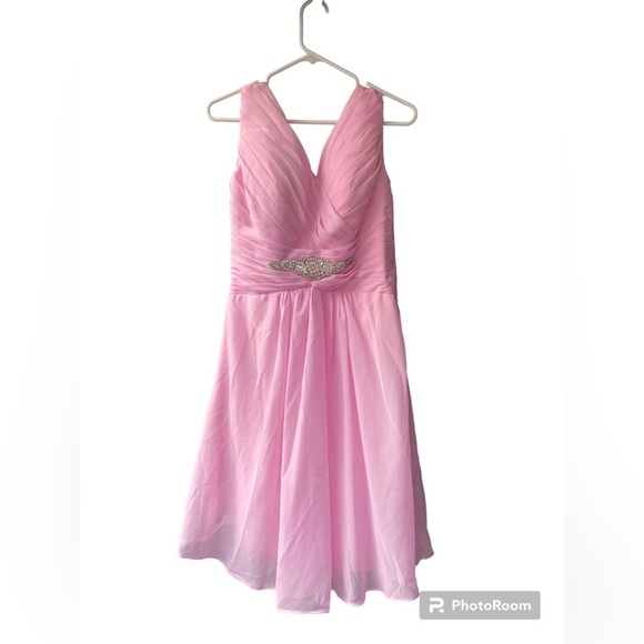 Beautiful baby pink formal dress size small.‎ - Picture 1 of 4